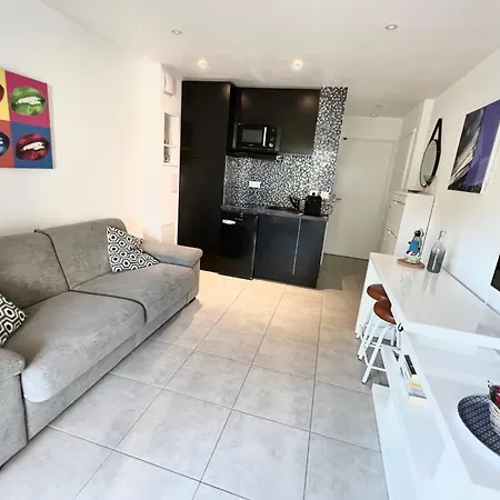 Daire - 4 People - Swimming Pool Tennis Park Parking Antibes