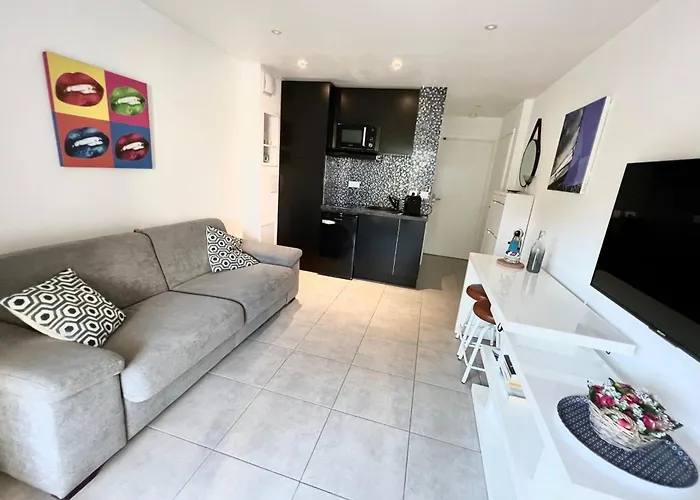 Daire - 4 People - Swimming Pool Tennis Park Parking Antibes